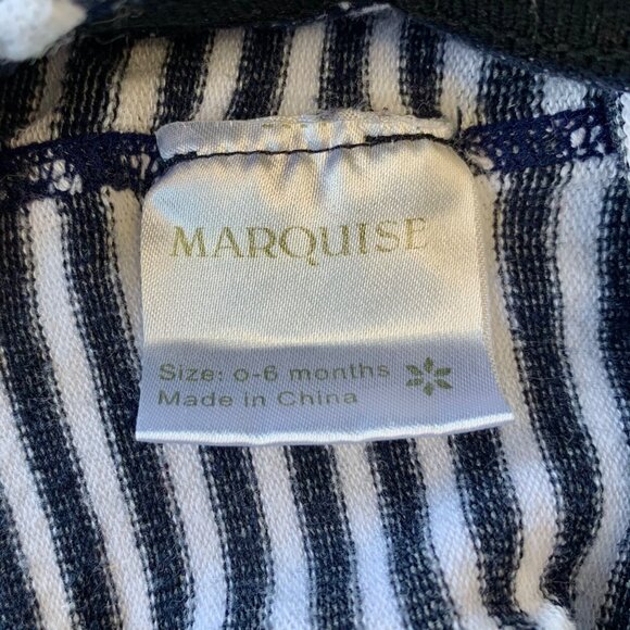 MARQUISE Winter Tights Bundle Baby Girls 0-6 Mos Infant Girl Blue Stripes Pink - Picture 8 of 13